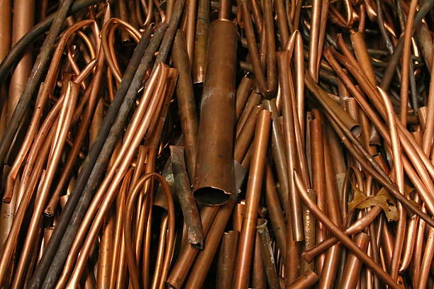 Reciclagem de fios de cobre